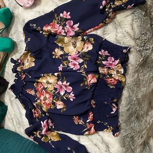 Cute floral blouse